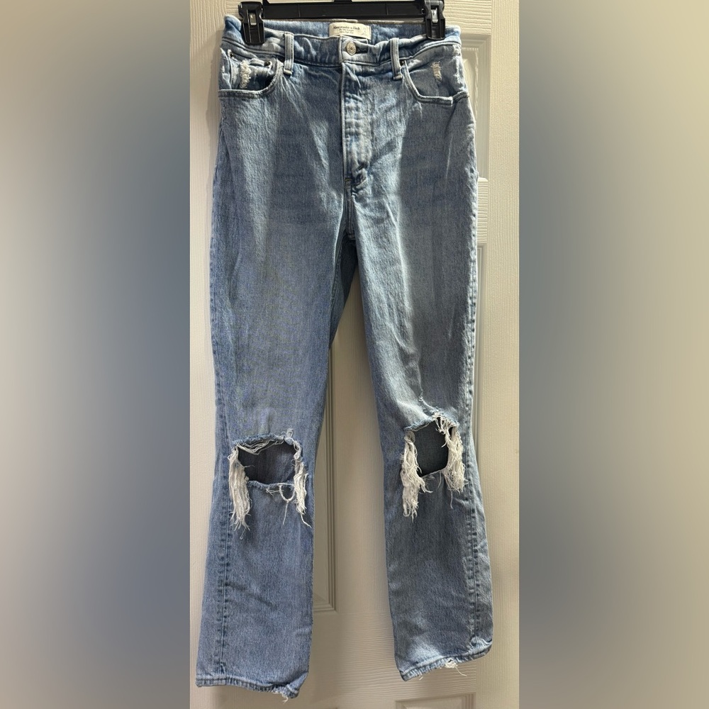 Abercrombie & Fitch Ultra High Rise Blue Jeans Size 27/4